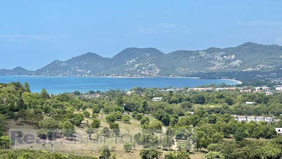 1,600 Sqm of Sea View Land in Chaweng